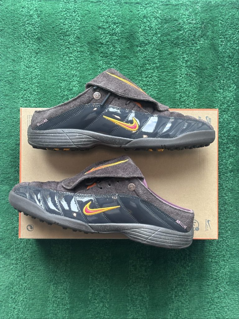 UK 11 Nike x Kids of Immigrants | T90 Mule SP | Velvet Brown Orange IH4422-201