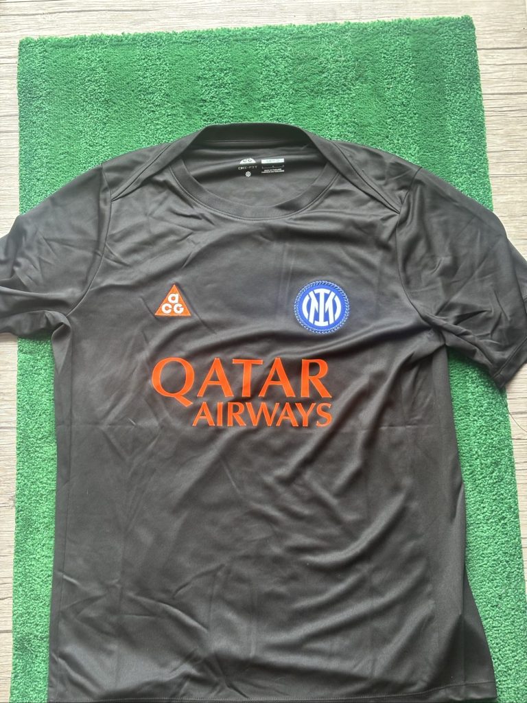 UK Large Nike ACG Inter Milan Dri-FIt SE Football Pre-Match Top | IB3807-010