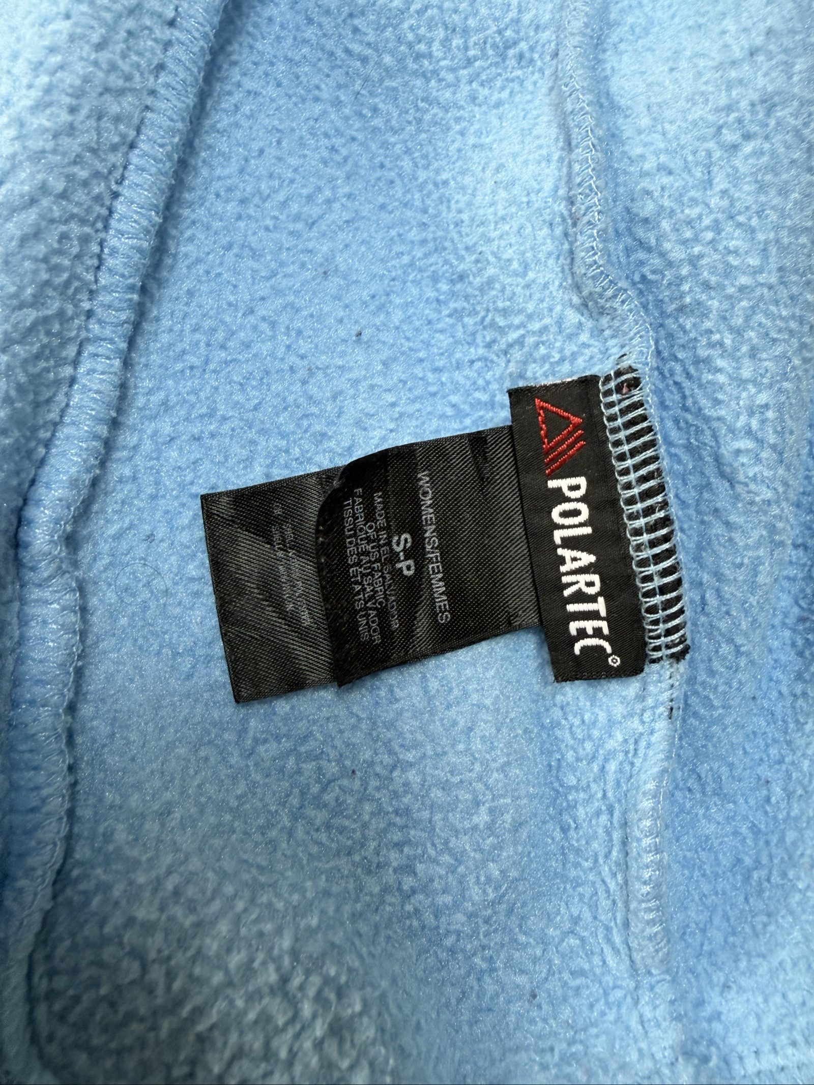 The North Face Denali Fleece Polartec Jacket Blue Gray Women's Medium (01710) image 8