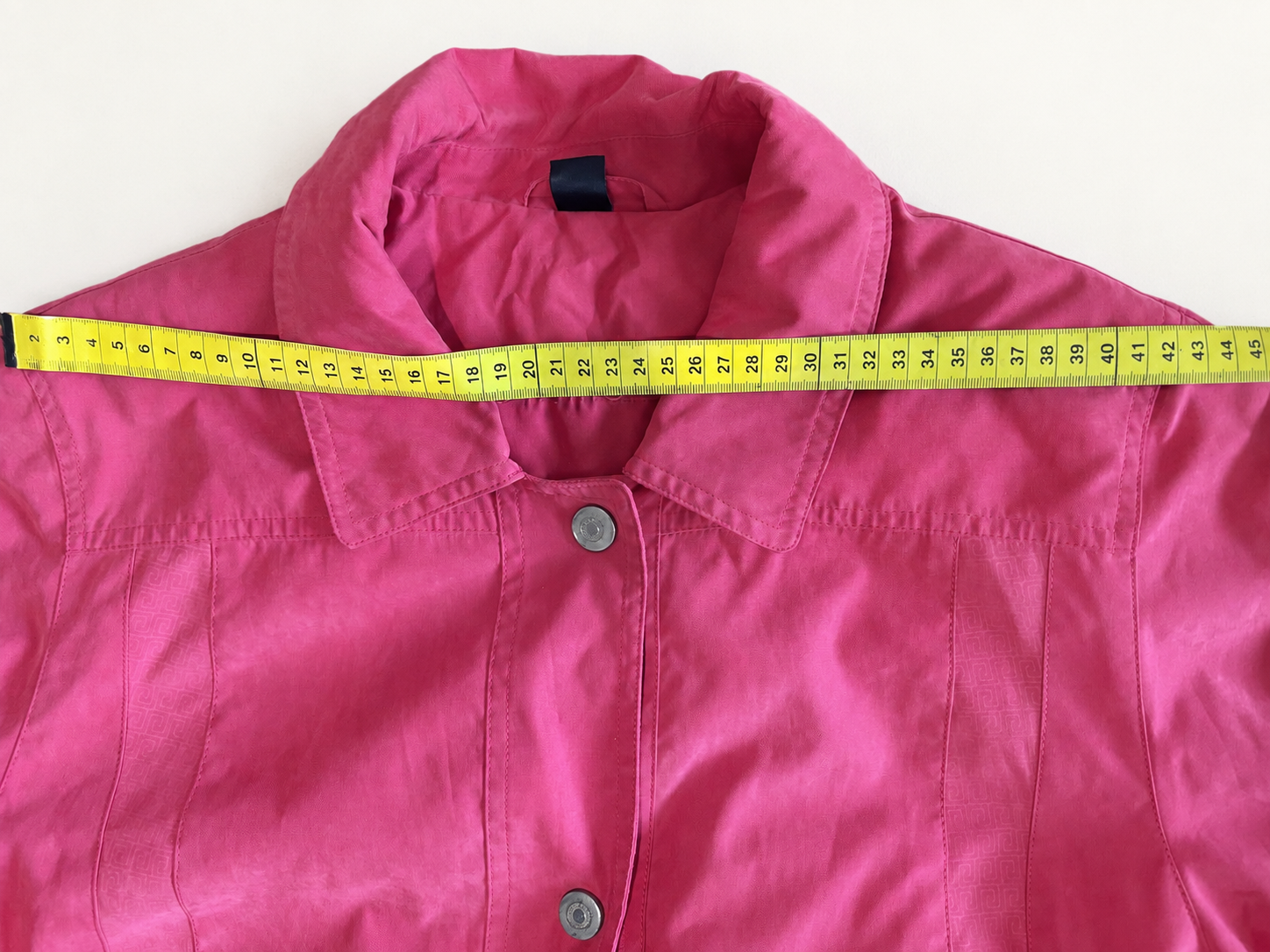 c.h.i.c.c. Damen Übergangsjacke Rot Koralle Leicht Retro image 5