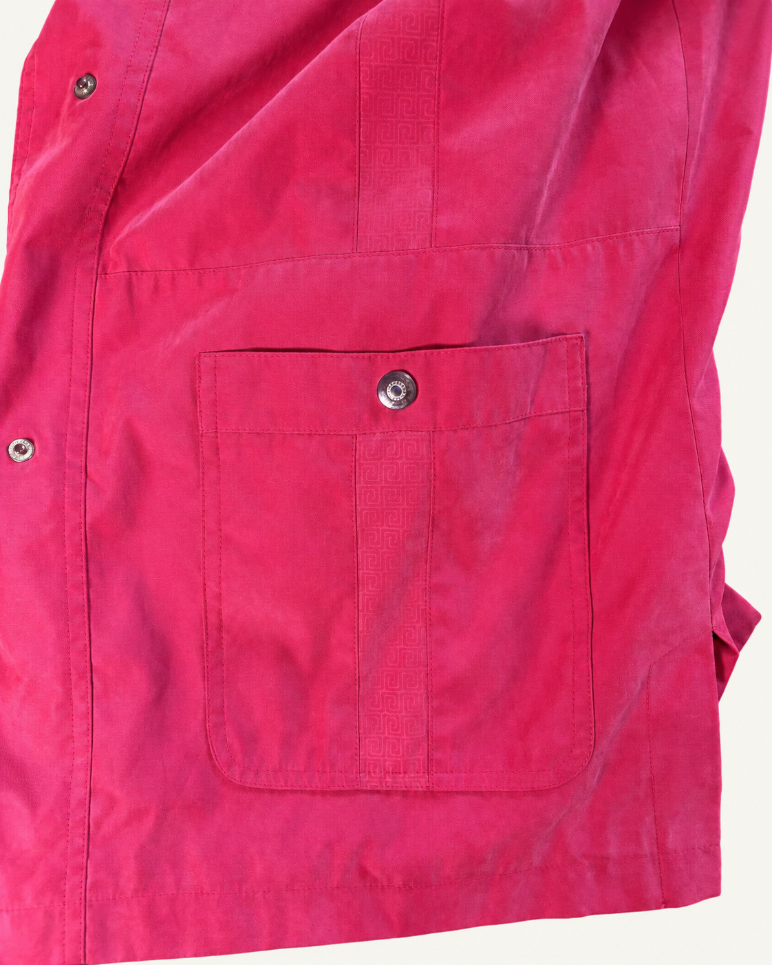 c.h.i.c.c. Damen Übergangsjacke Rot Koralle Leicht Retro image 7
