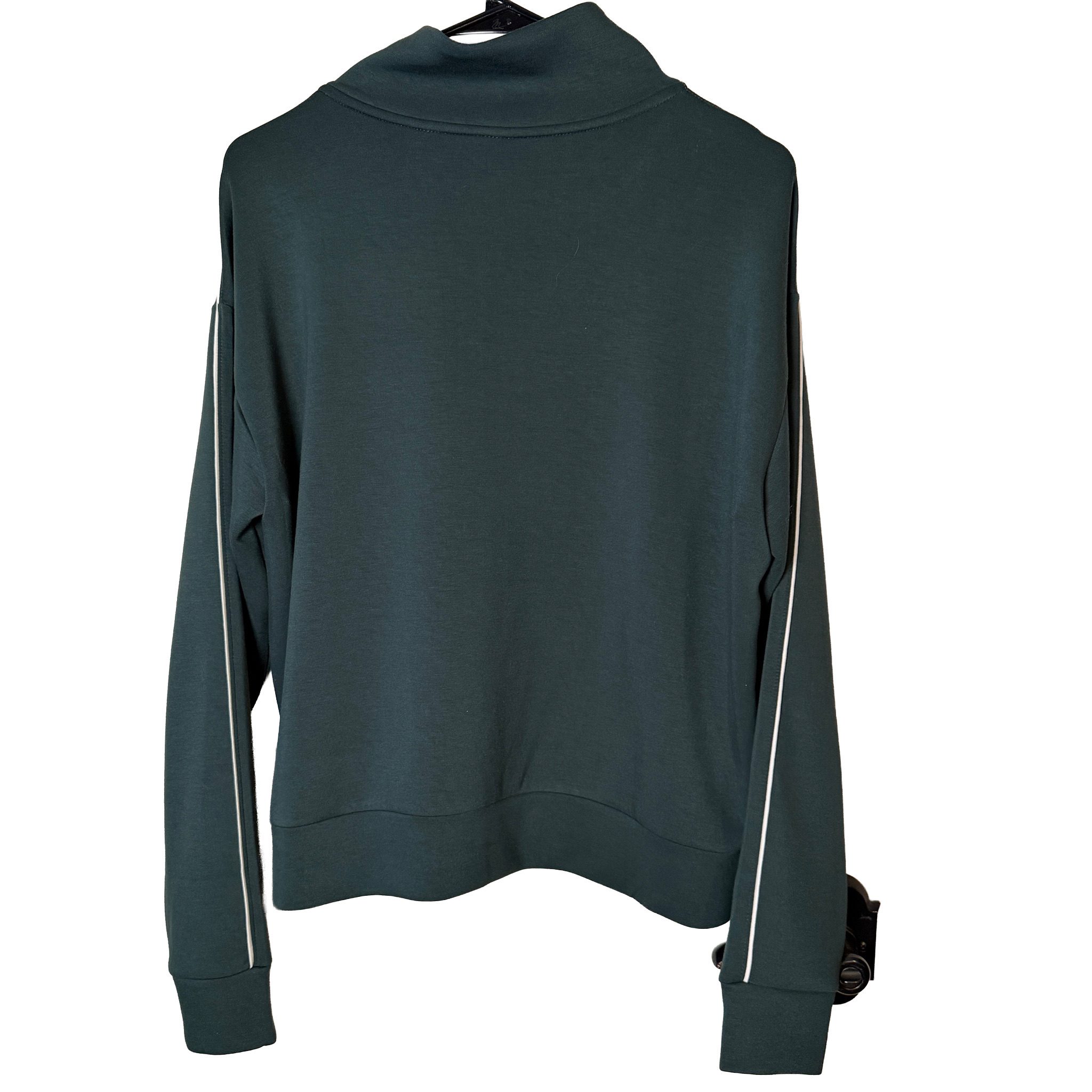 Z By Zella Women - Green Half Zip Sweatshirt Medium Rayon Polyester Spandex - Size Medium image 2