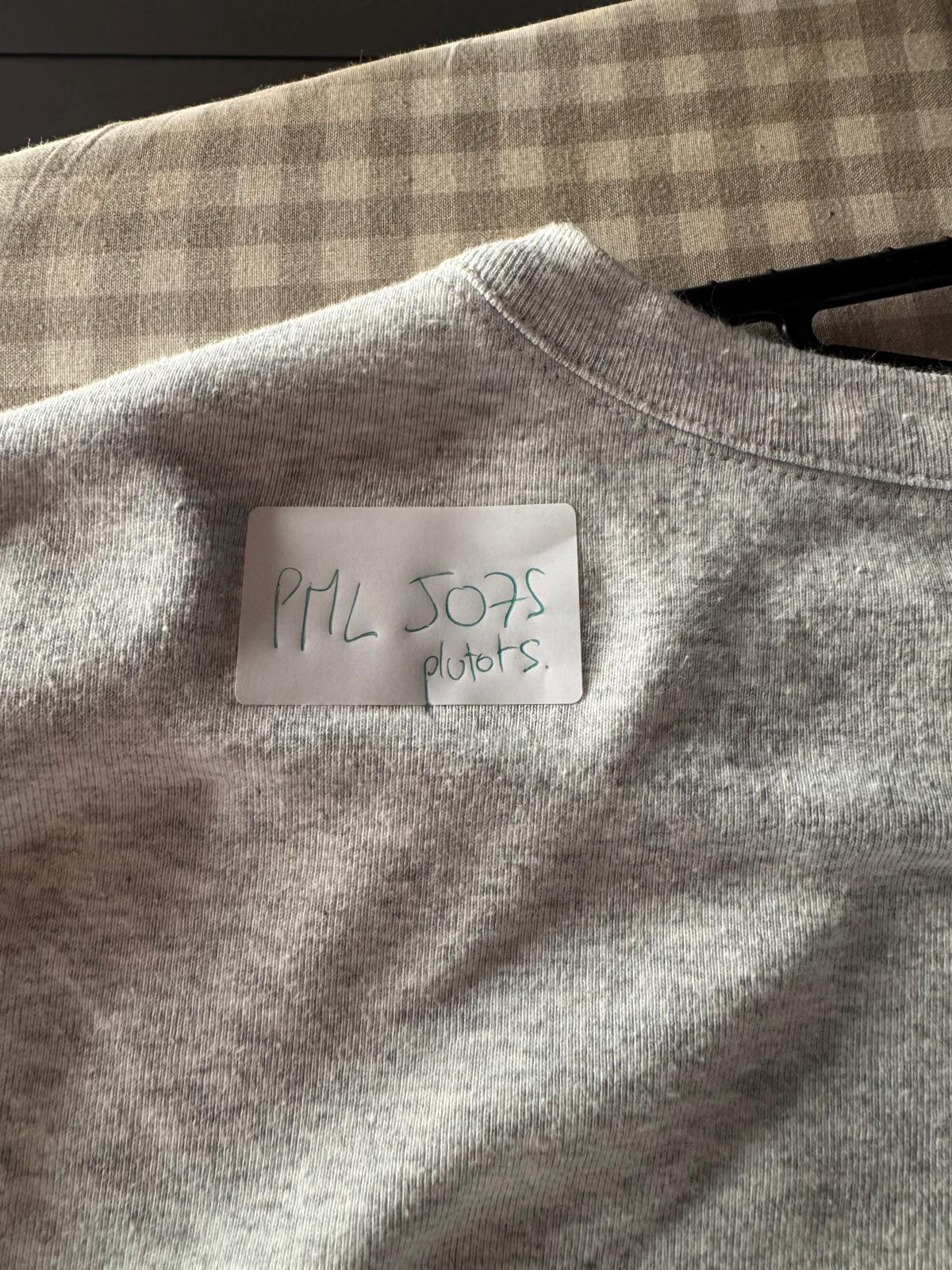 Petit Bateau T-shirt manches longues gris chiné - taille Medium image 8