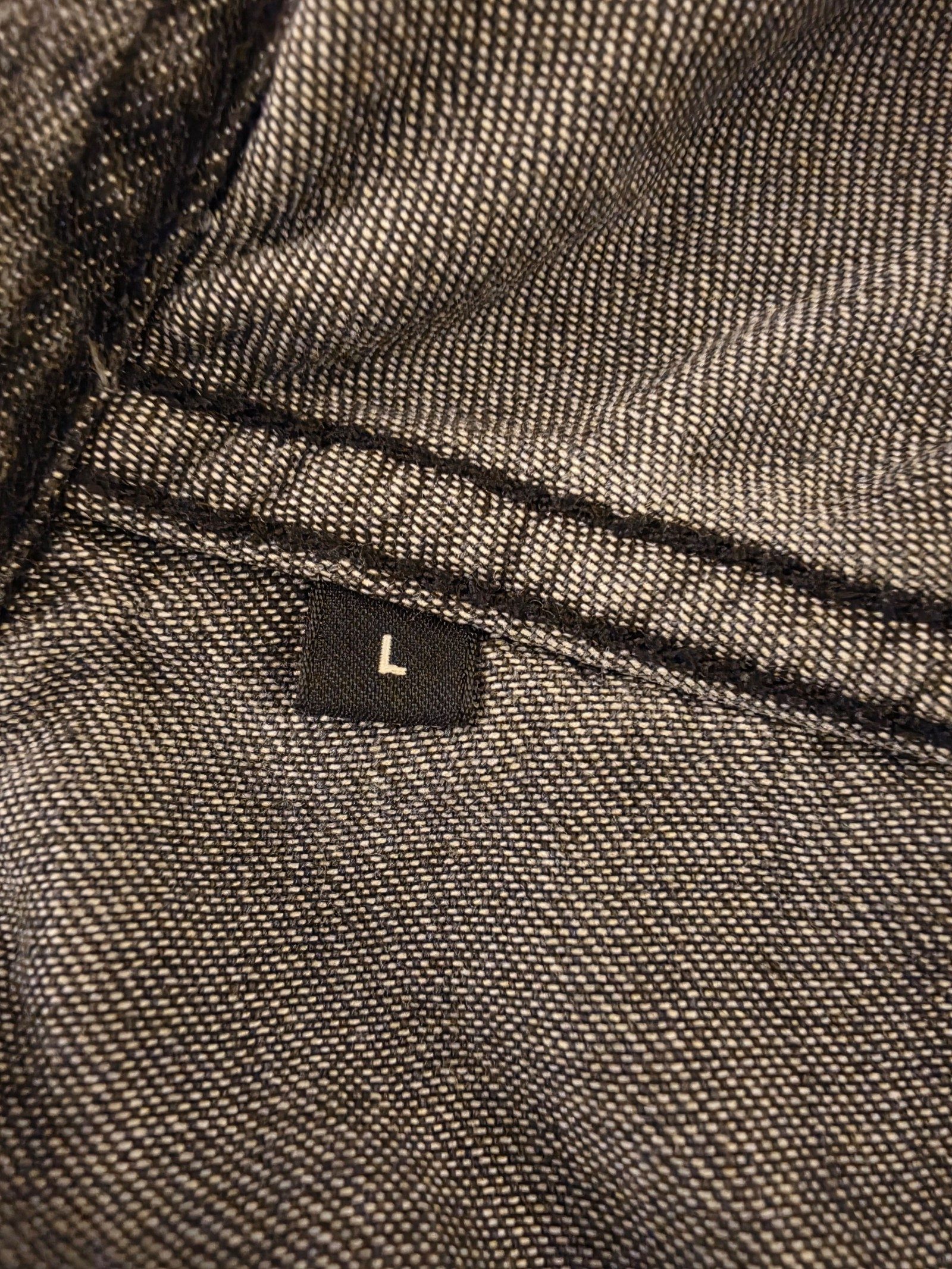 Replay Grey Denim Shirt Large Western Style image 10
