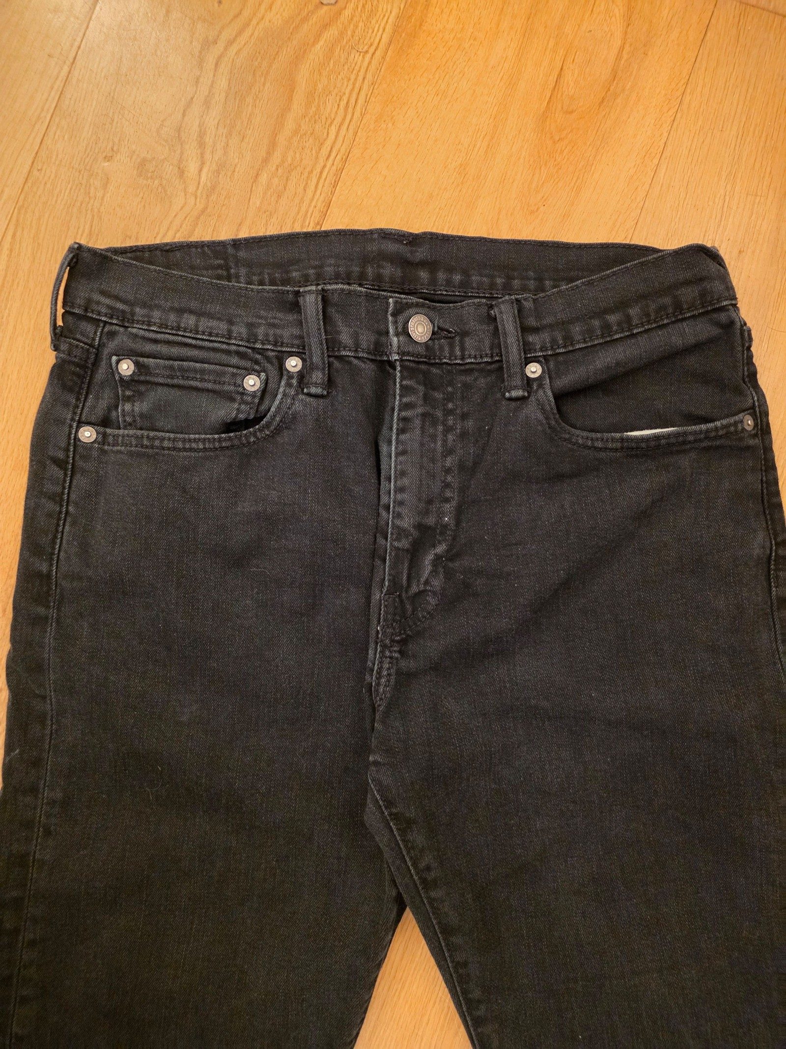 Levi's Black 512 Jeans 33" x 32" image 2