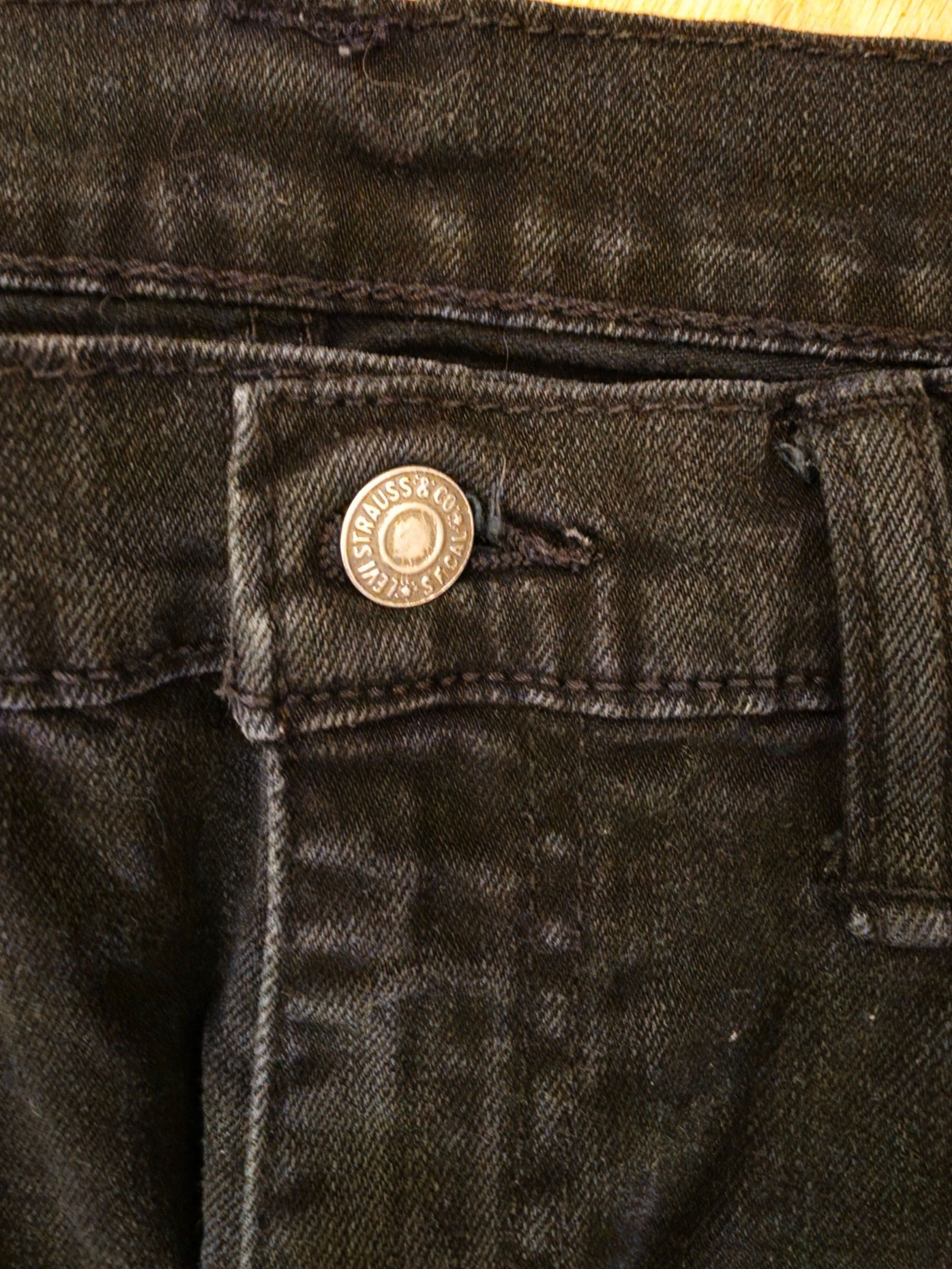 Levi's Black 512 Jeans 33" x 32" image 3