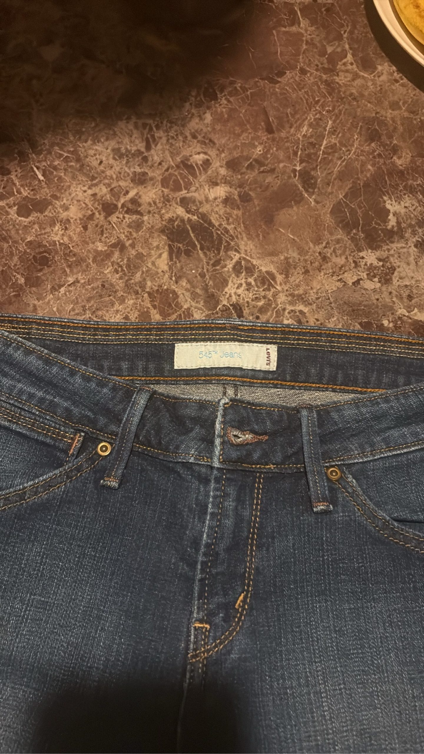 Levi's Blue 545 Jeans Denim Shorts Unisex image 2