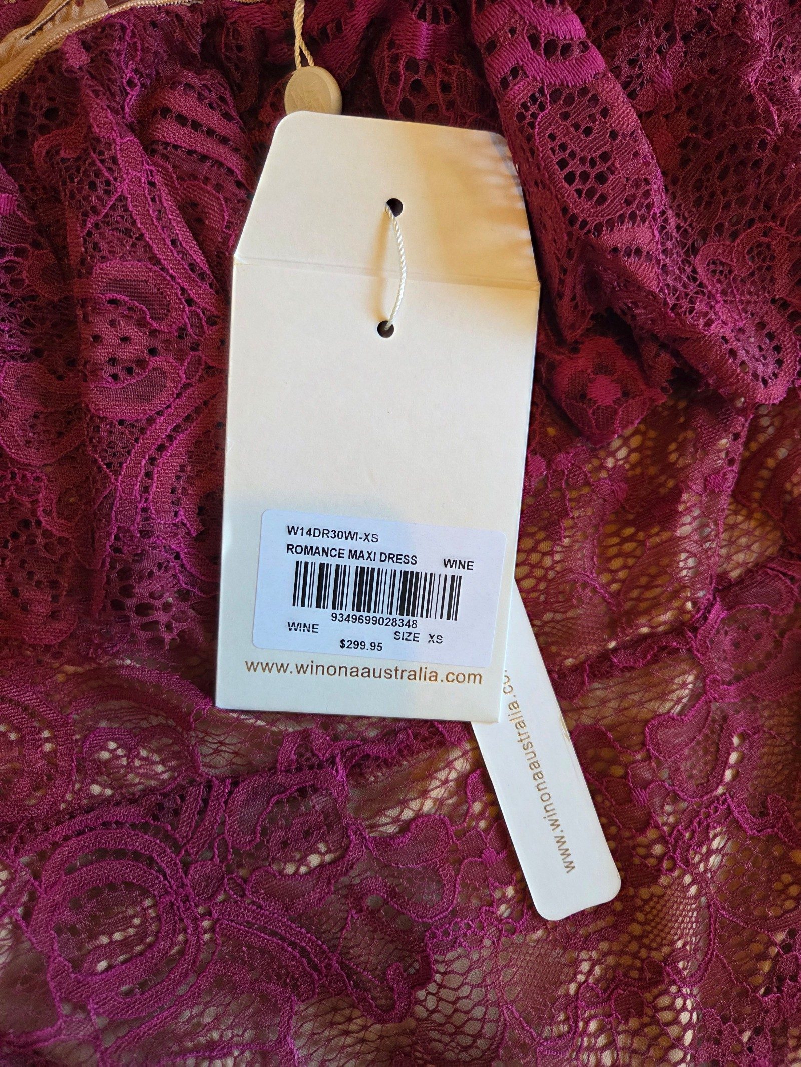 Winona Romance Maxi Dress in XS - BNWT RRP$299.95 image 6