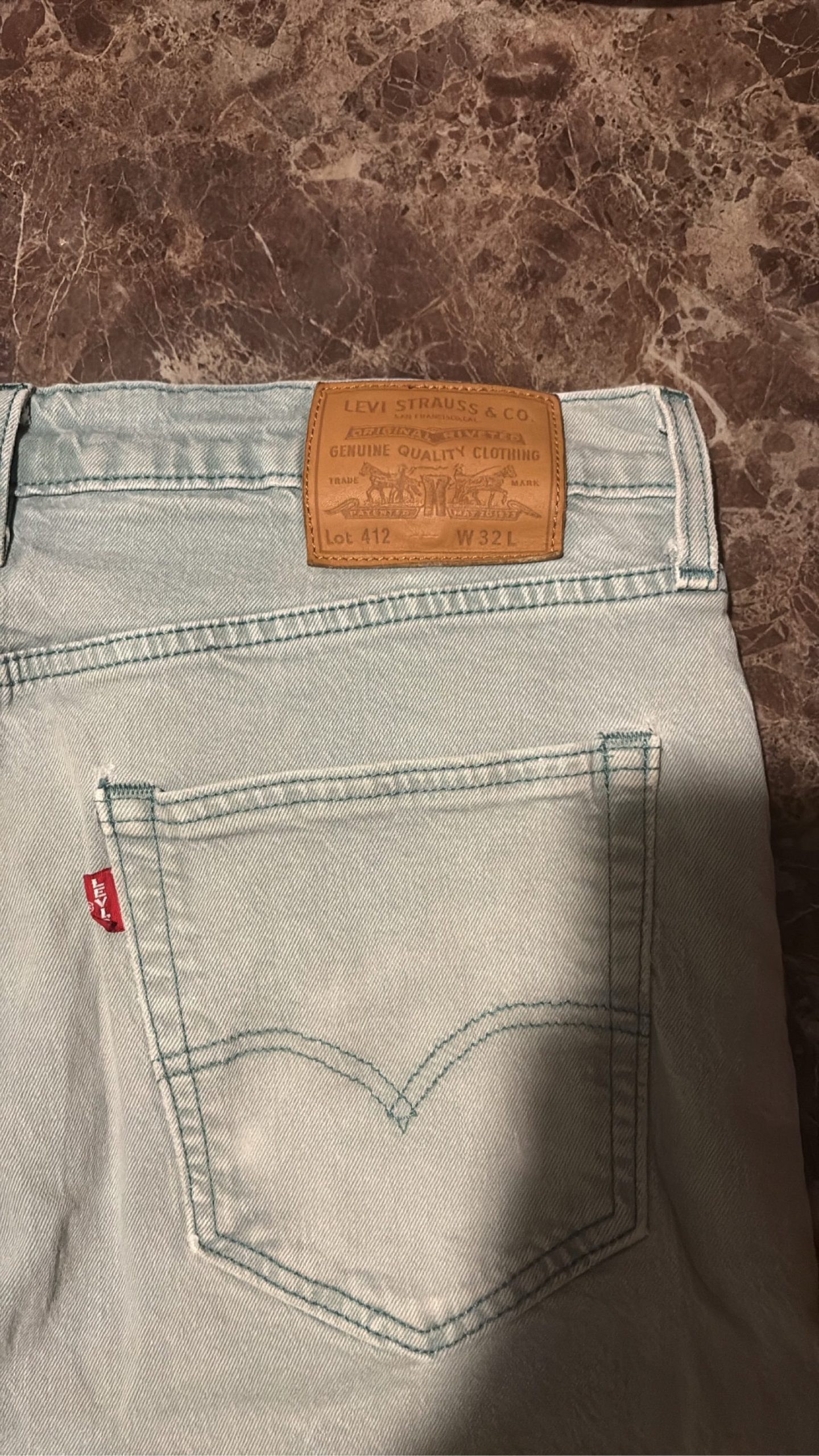 Levi's Light Blue Denim Jeans W32 image 4