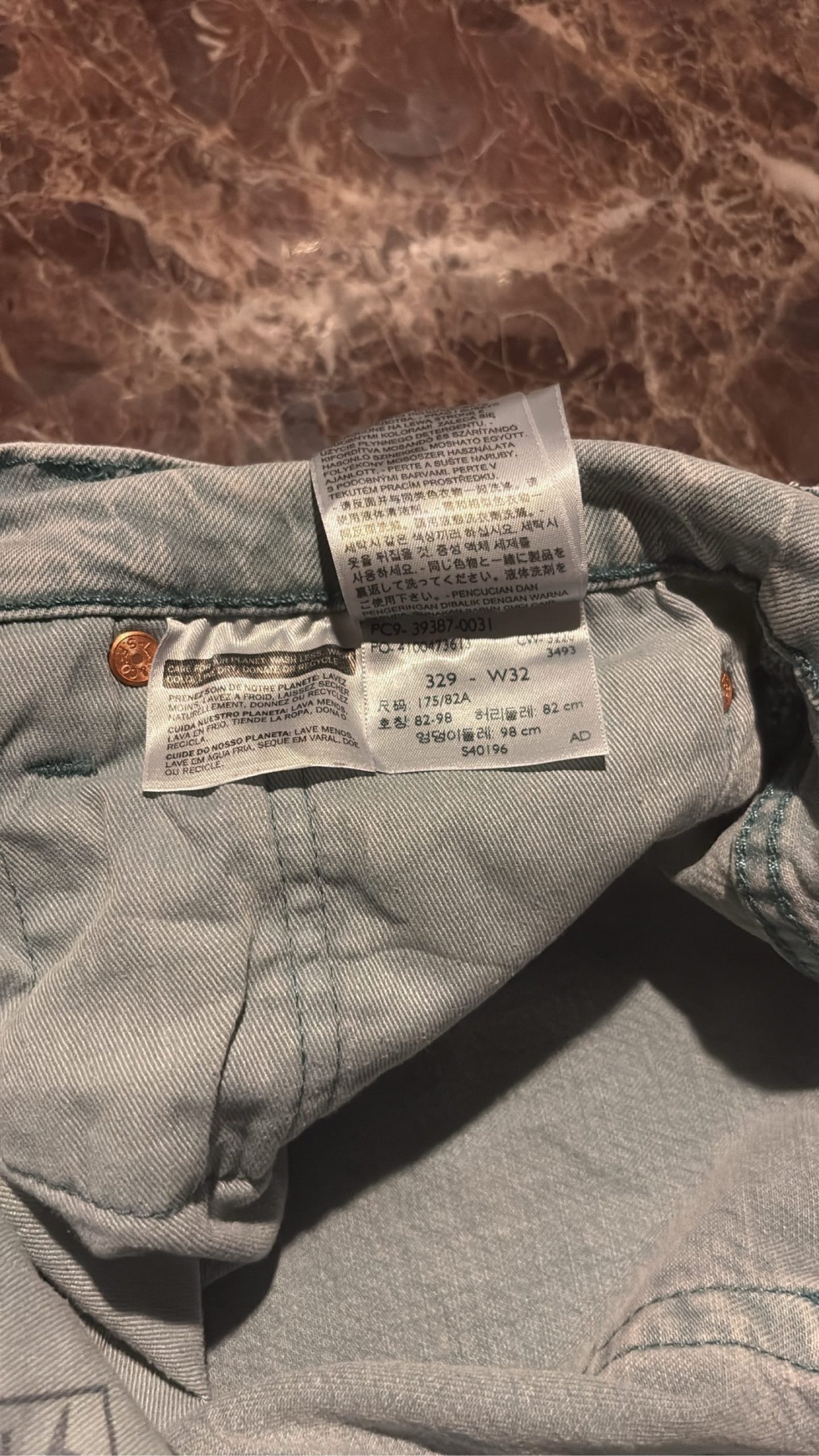 Levi's Light Blue Denim Jeans W32 image 5