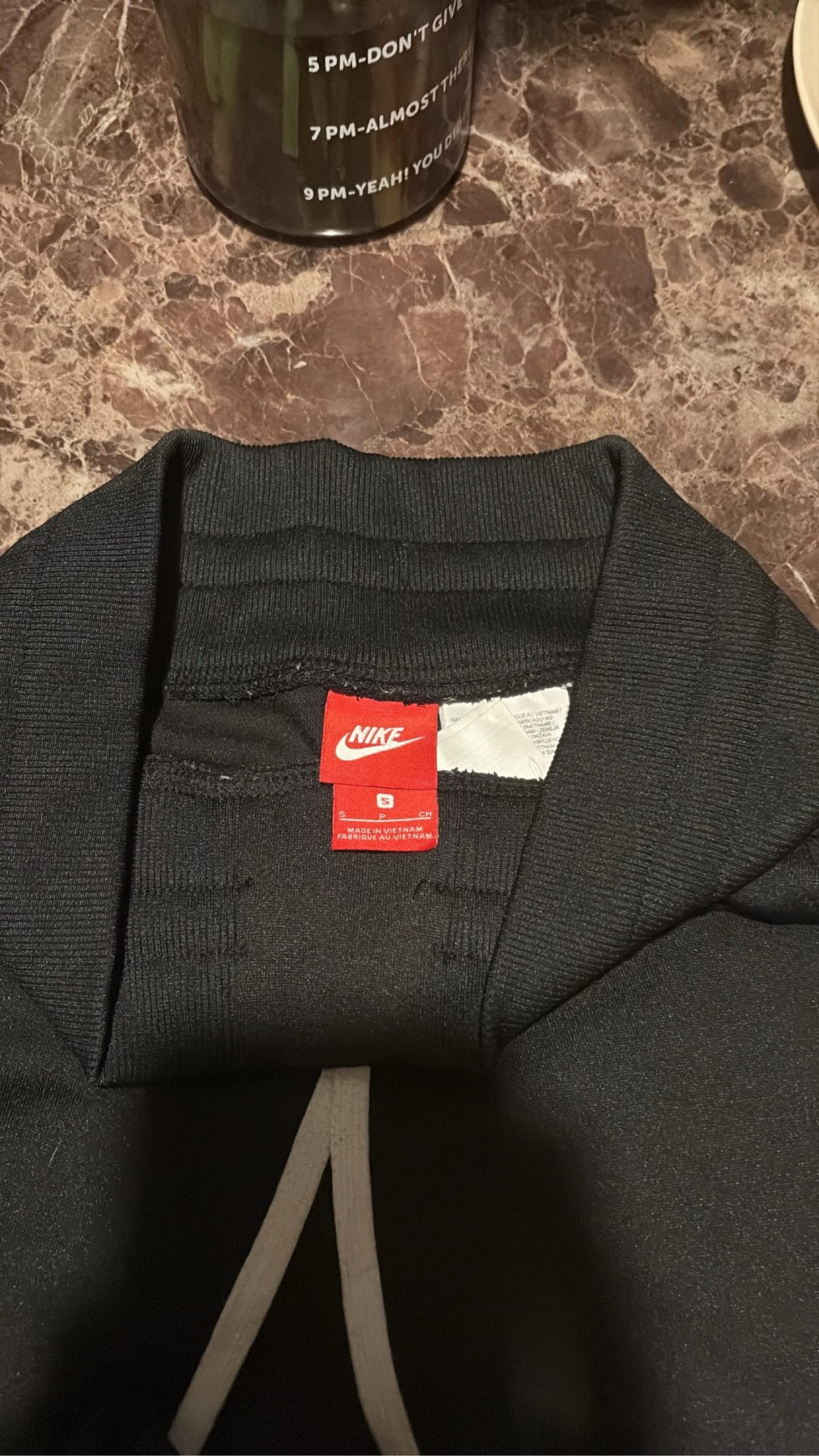 Nike Black & White Joggers Small Casual Sportswear image 2
