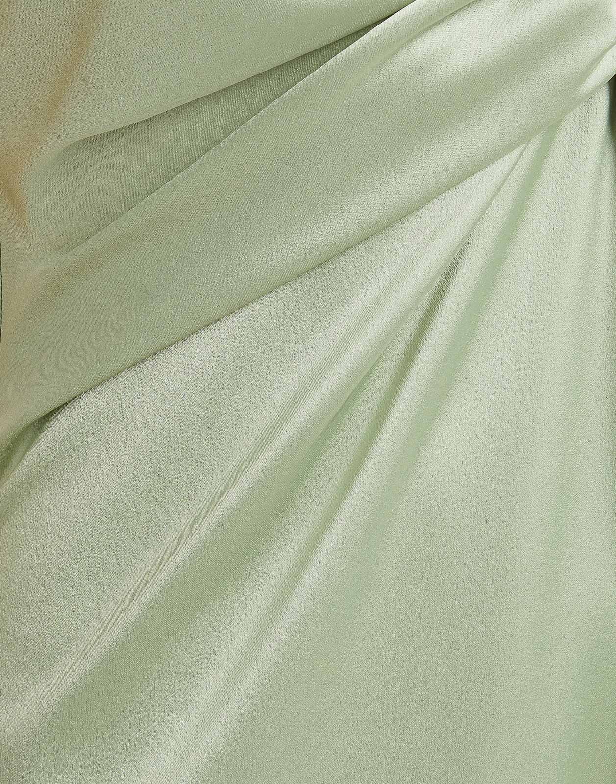 New 8 by YOOX Satin Midi Slip Dress Size M image 10