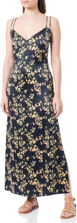 New Hugo Boss Floral Slip Maxi Dress Size S image 2