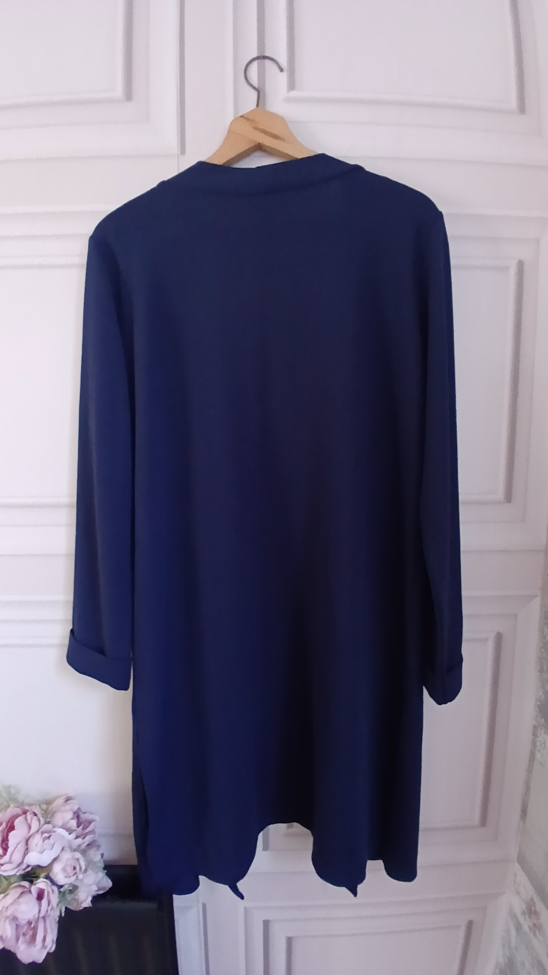 Lipsy Navy Open Front Cardigan Size UK 14 image 4
