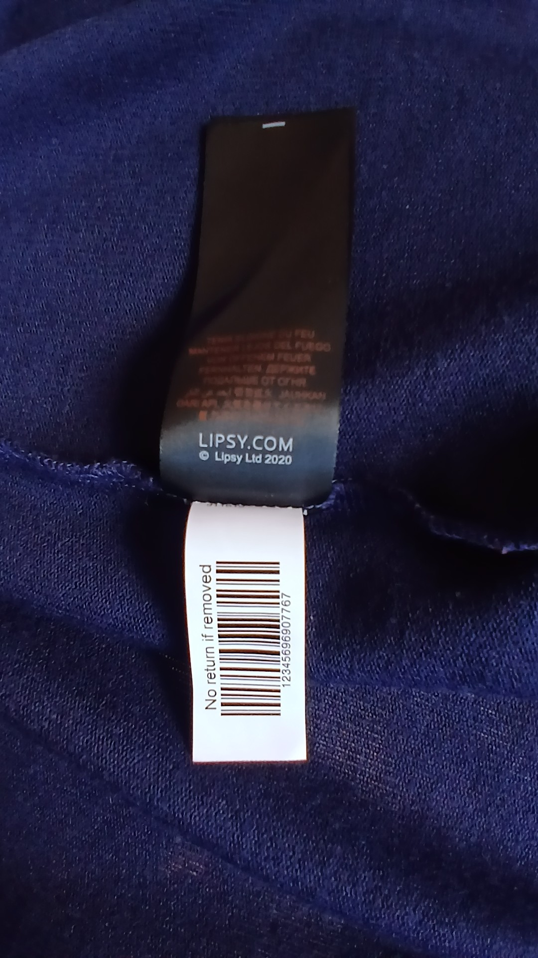 Lipsy Navy Open Front Cardigan Size UK 14 image 7