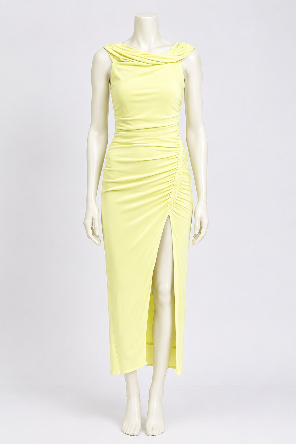 Self portrait Green Jersey Sleeveless Midi Dress S image 2