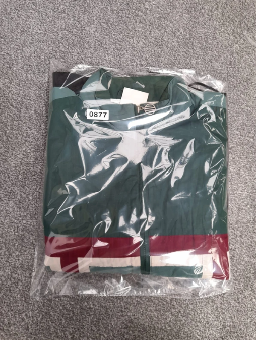 Adidas Green Men's Windbreaker Jacket Retro Large image 8