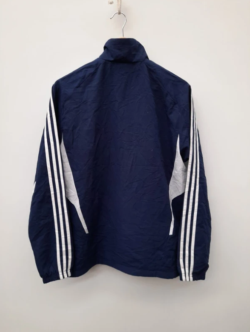 Adidas Navy & White Men's Track Jacket UK 38/40 image 3