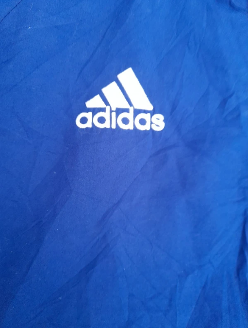 Adidas Navy & White Men's Track Jacket UK 38/40 image 5