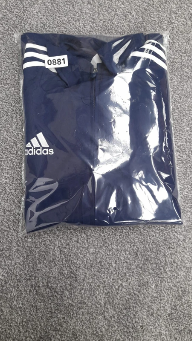 Adidas Navy & White Men's Track Jacket UK 38/40 image 8