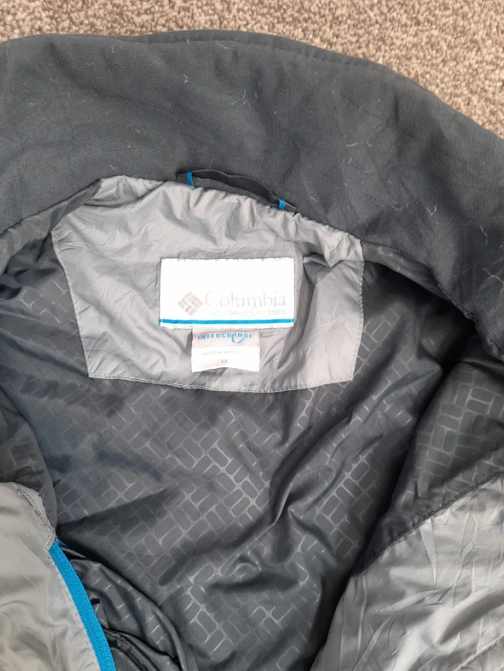 Columbia Men's Grey Insulated Jacket Waterproof M image 3