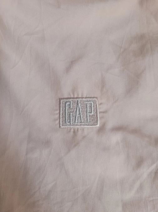 GAP Beige Zip-Up Fleece Jacket with Hood M image 6