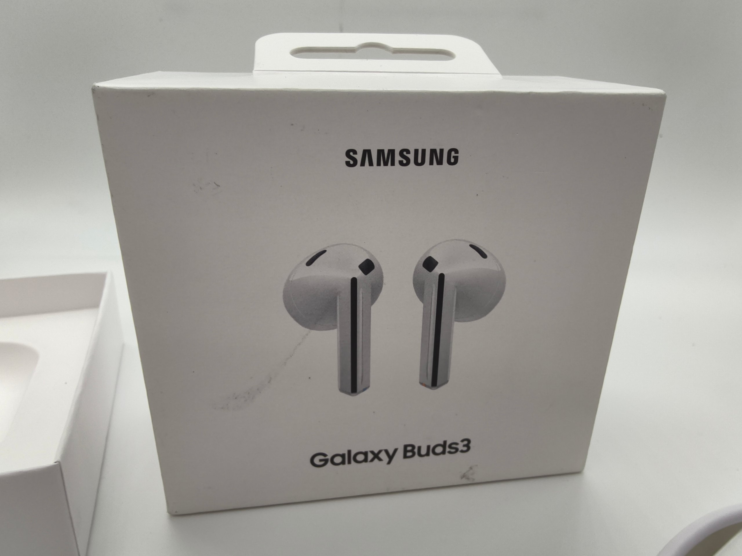 Samsung Galaxy Buds3 SM-R530 Bianchi Bluetooth Cuffie Wireless Auricolari Custodia Cavo Scatola image 5
