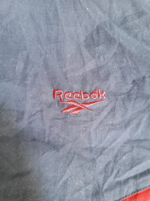 Reebok Navy & Red Men's Colourblock Windbreaker Jacket XXL image 4