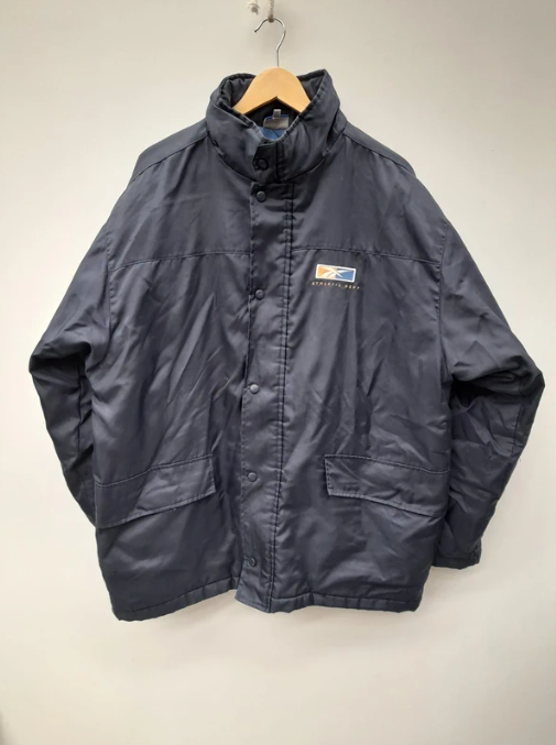 Reebok Navy Athletic Dept Puffer Jacket XL image 2