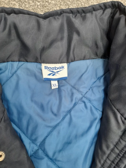 Reebok Navy Athletic Dept Puffer Jacket XL image 4