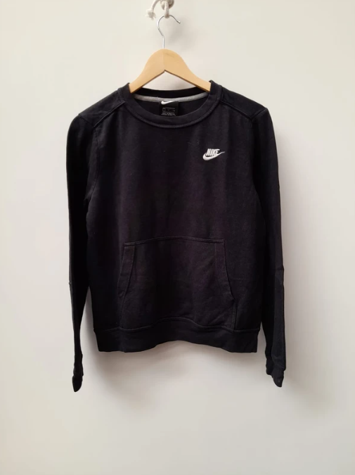 Nike Women's Black Sweatshirt Crew Neck Small image 2