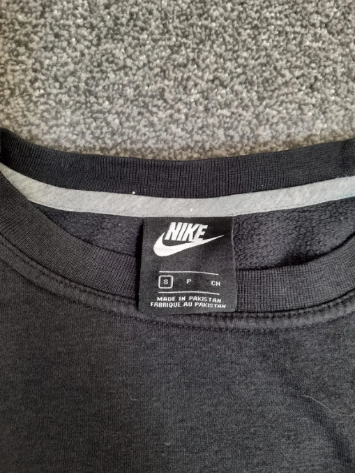Nike Women's Black Sweatshirt Crew Neck Small image 4