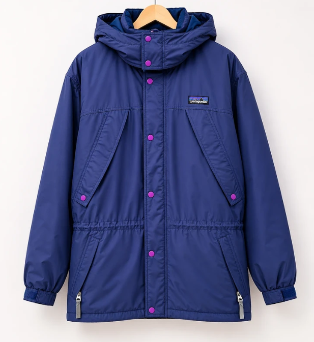 Vintage Patagonia Navy Outdoor Parka Jacket S
