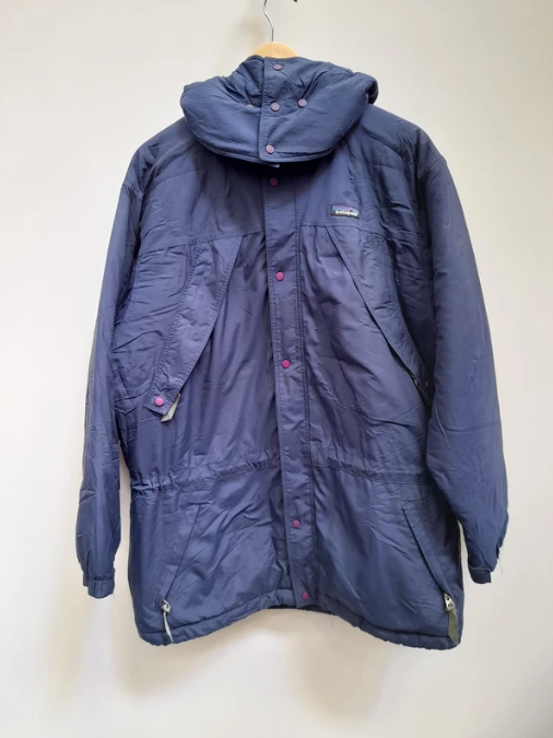 Vintage Patagonia Navy Outdoor Parka Jacket S image 5