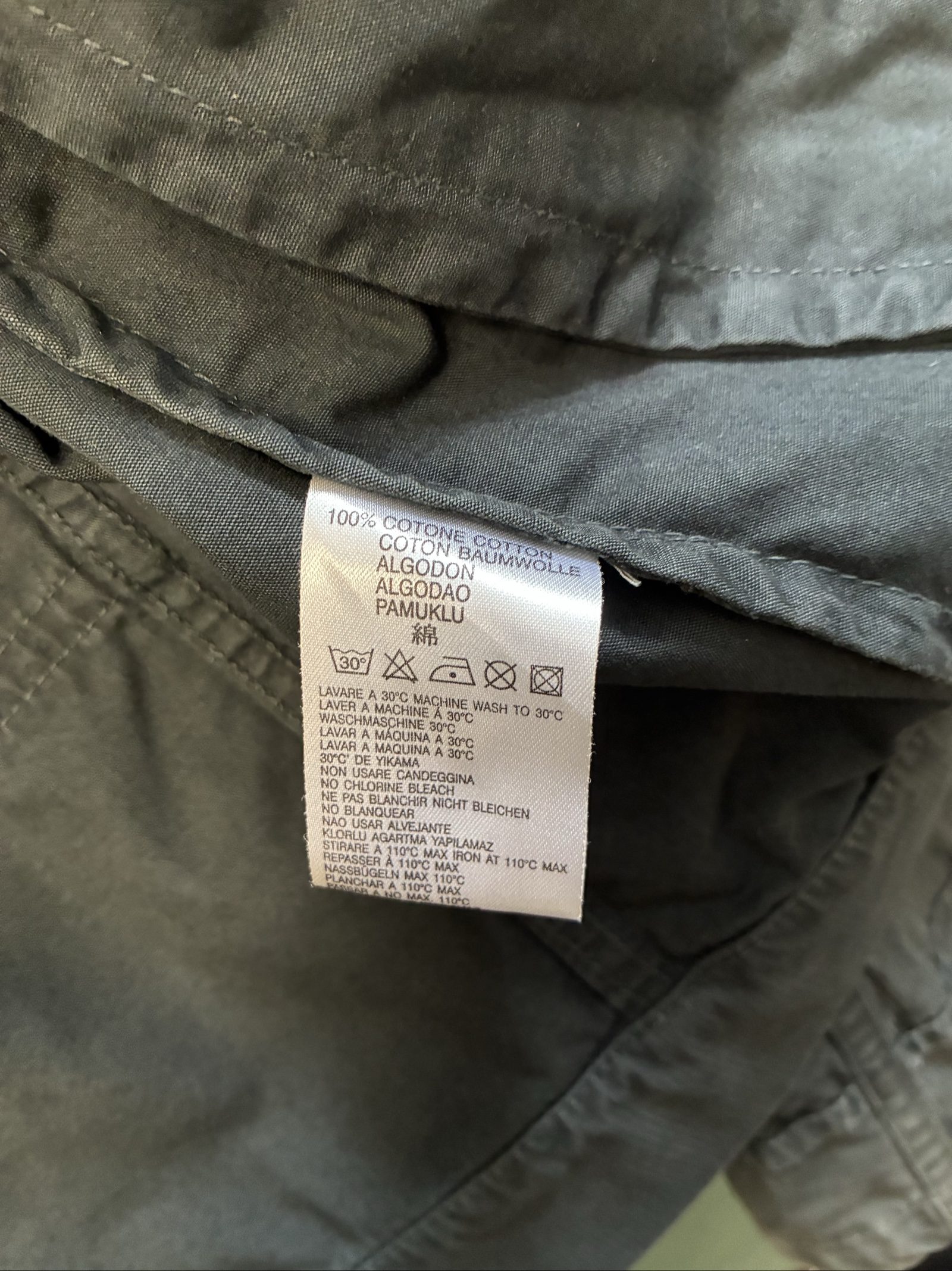 Y2K Diesel Men's black Cotton Bomber Jacket XL Zip Pockets cropped Harrington image 9