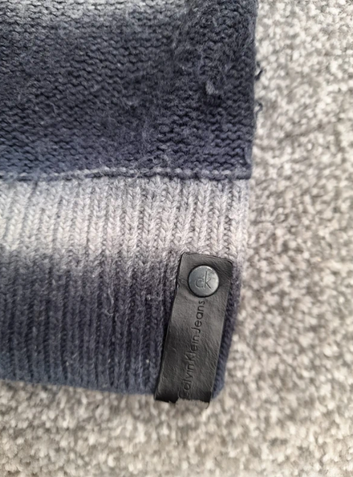 Calvin Klein Jeans Men's Navy & Grey Gradient Sweater Large image 4