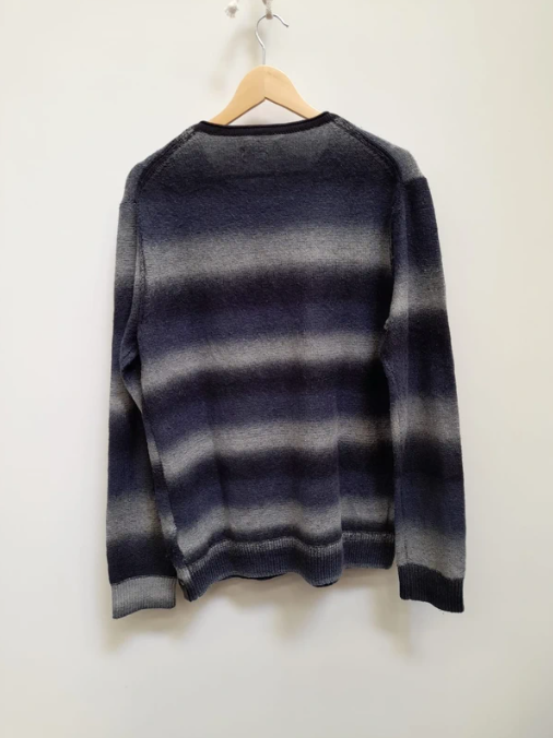 Calvin Klein Jeans Men's Navy & Grey Gradient Sweater Large image 7
