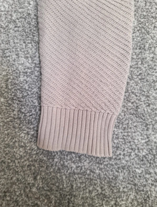 Calvin Klein Jeans Men's Beige Textured Cotton Sweater L image 6