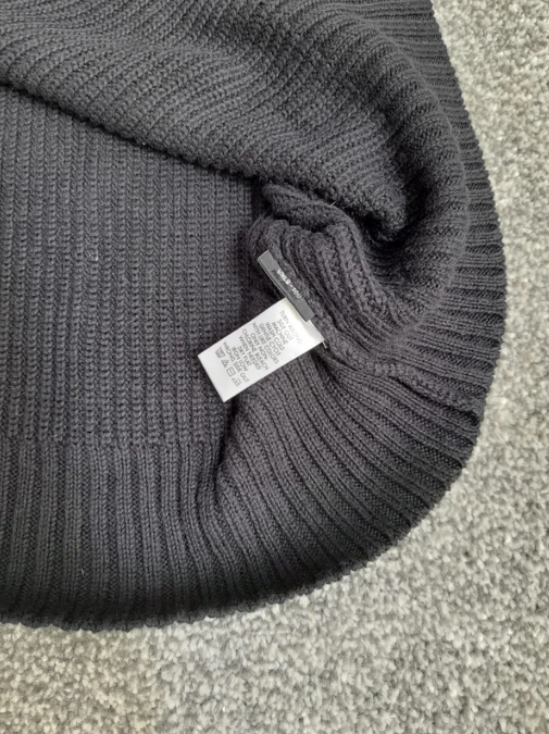 Calvin Klein Black Cotton Half-Zip Sweater Large image 7