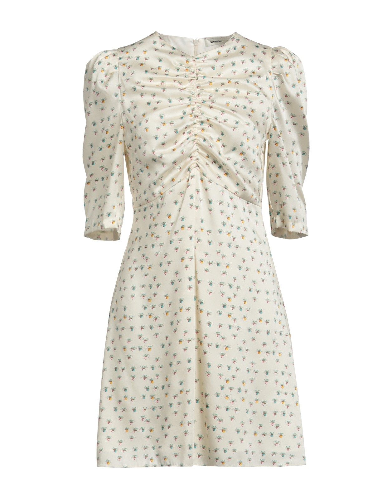 New Sandro Printed Floral Mini Dress Size M