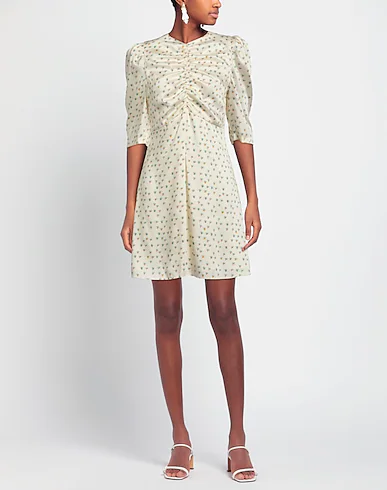 New Sandro Printed Floral Mini Dress Size M image 3