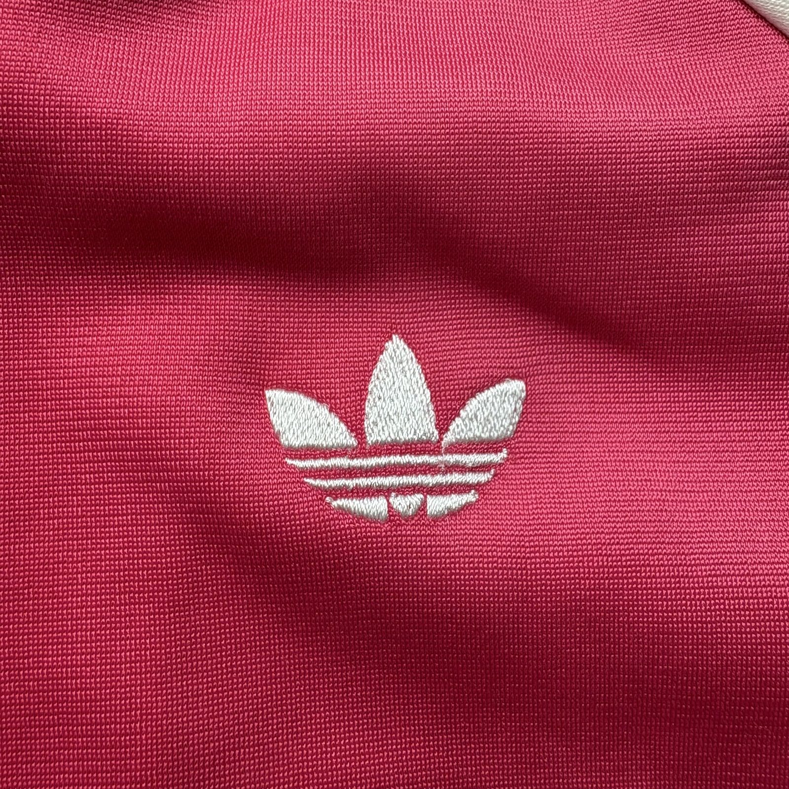 Adidas Women's Red & White Track Jacket Medium image 3
