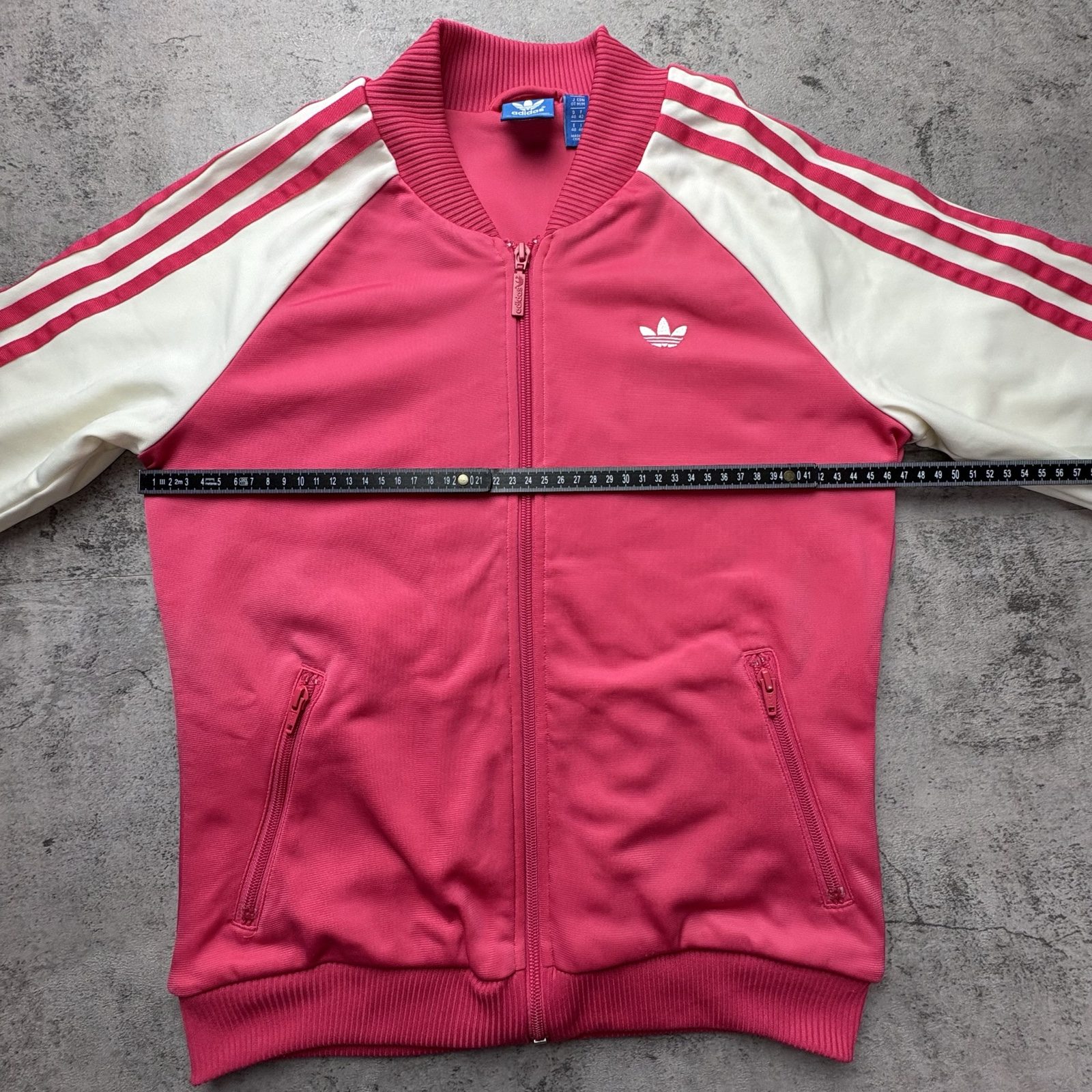 Adidas Women's Red & White Track Jacket Medium image 10