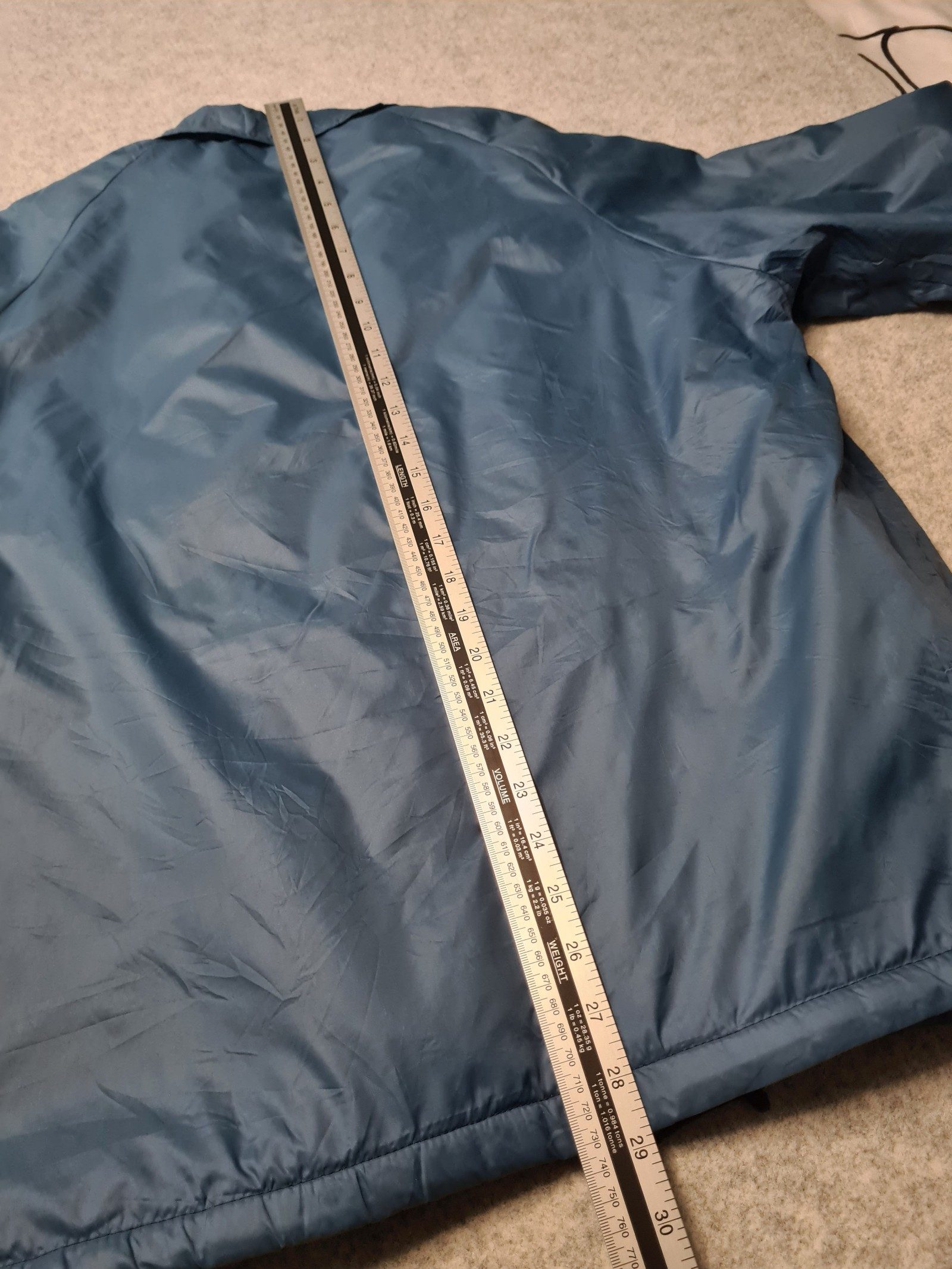 Vintage VIP Sportswear Blue Nylon Sherpa-lined Coach Jacket Size Medium 1156 image 8