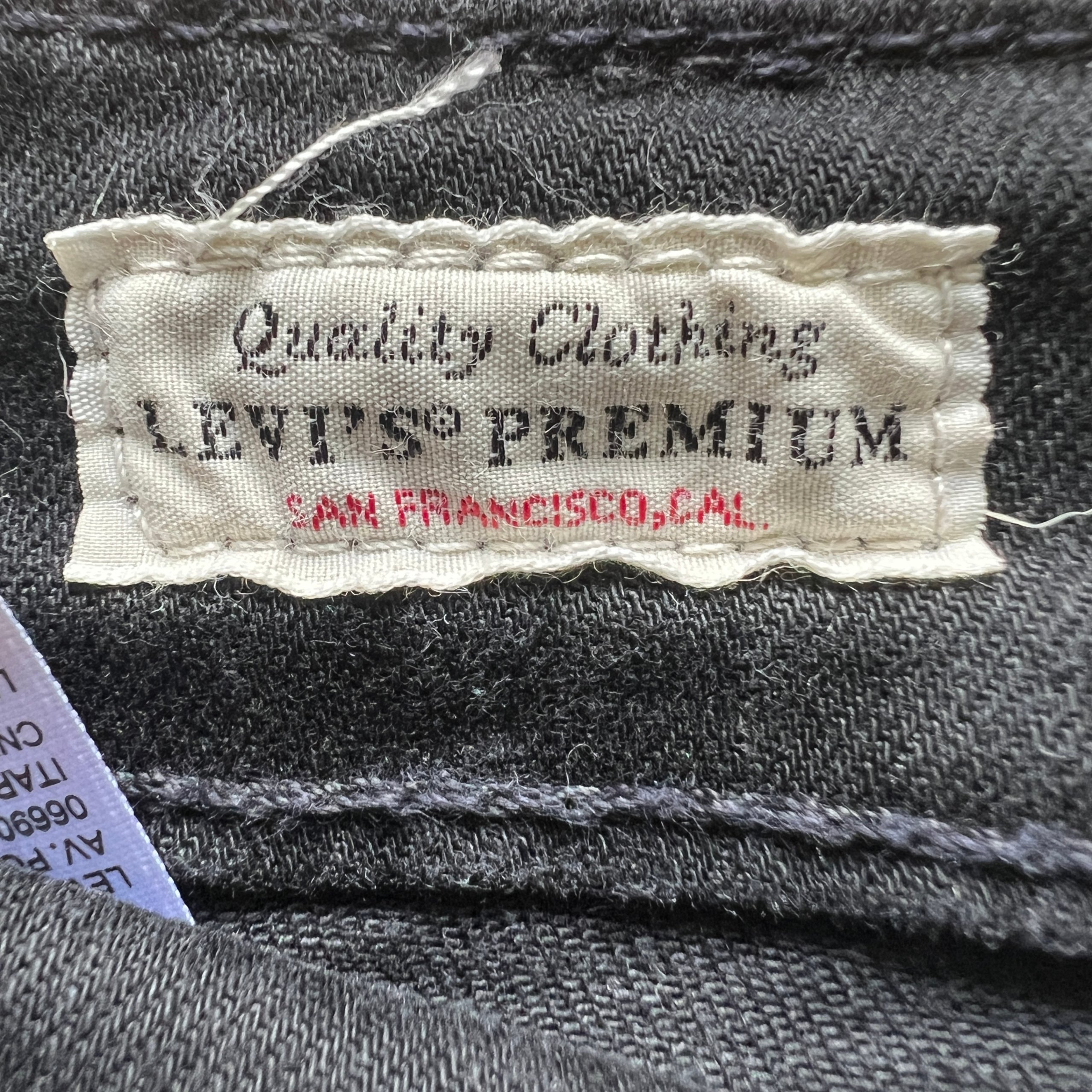 Levis 510 Skinny Fit Jeans Men's W33 L34 Black Denim Levis Premium 05510-0857 image 5