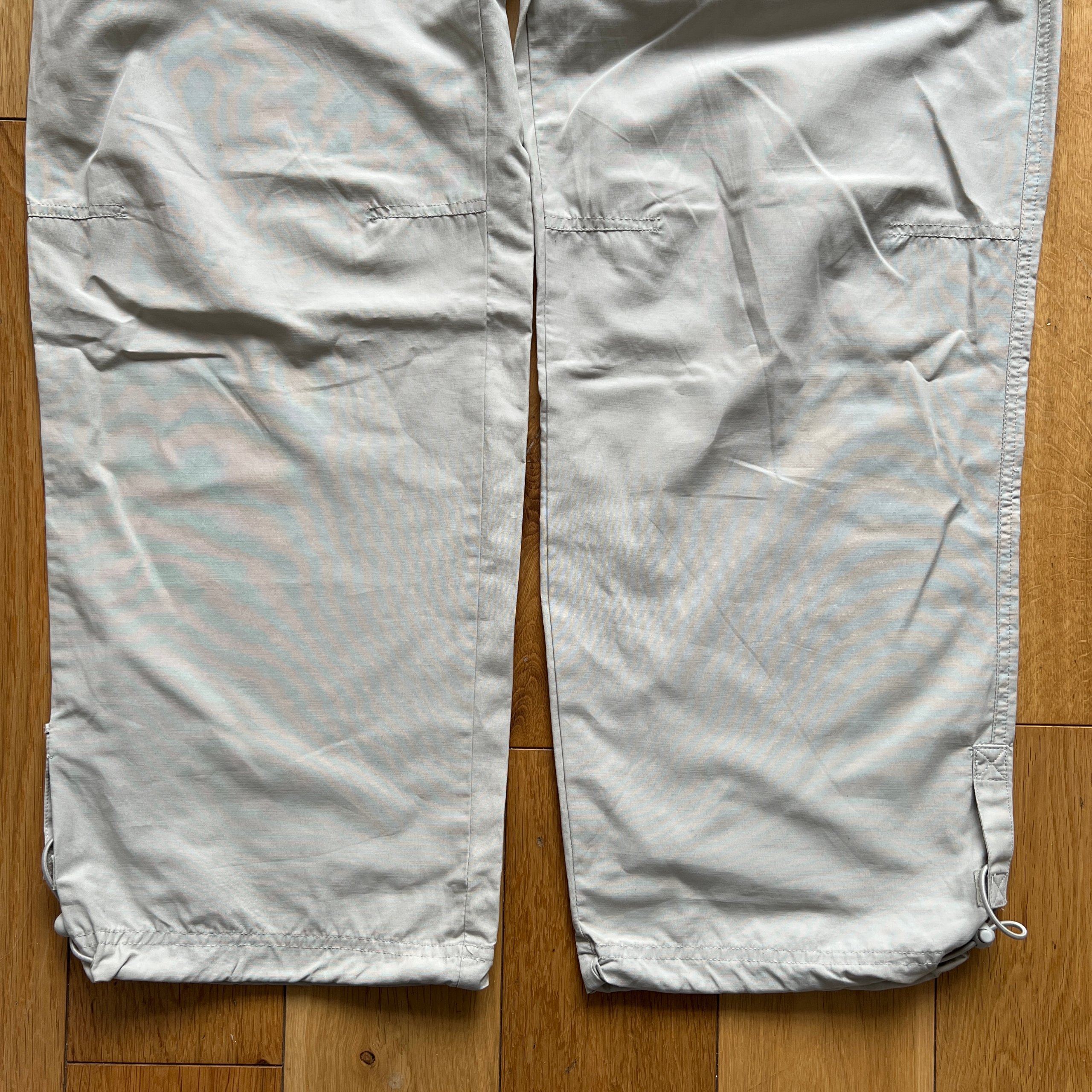 Vintage Adidas Outdoor Cargo Walking Trousers Mens 34 Beige Hiking Pants 689118 image 4