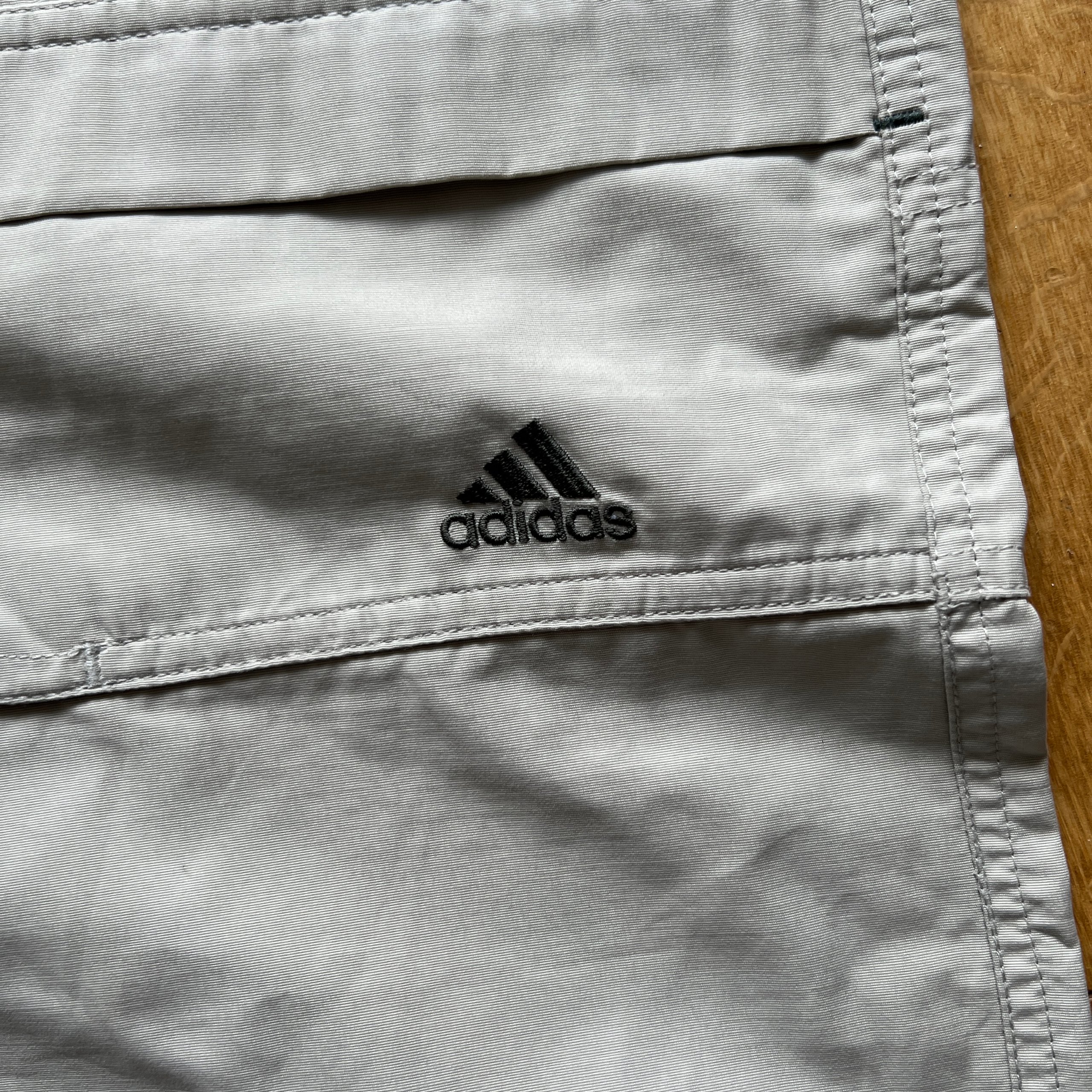 Vintage Adidas Outdoor Cargo Walking Trousers Mens 34 Beige Hiking Pants 689118 image 5