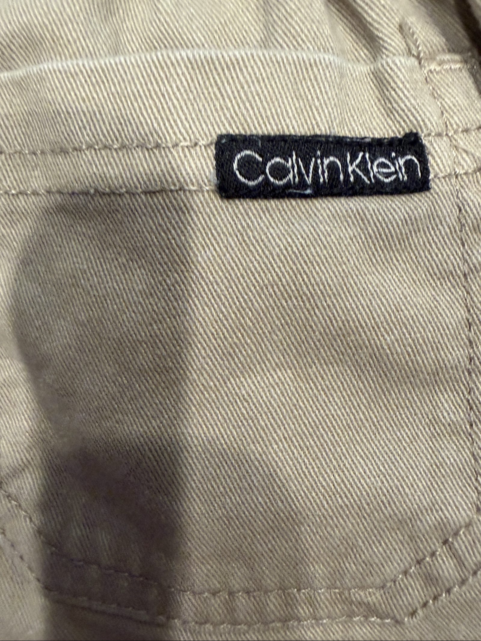 Calvin Klein Beige Toddler Shorts 24M Elastic Waist image 4