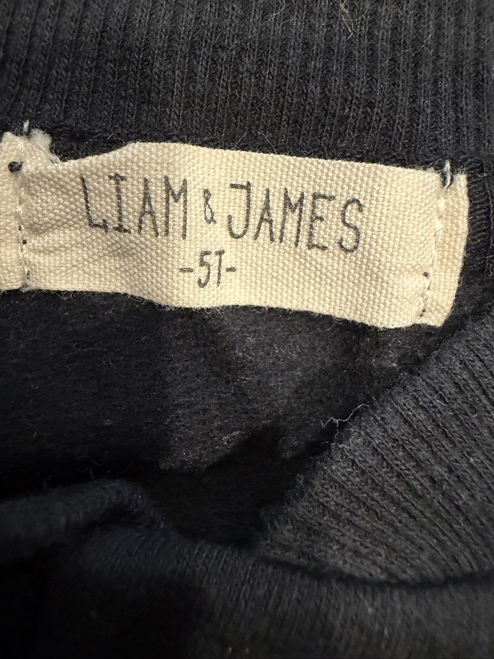 Liam & James Kids Black & Beige Athletic Cotton Jacket Size 5T image 2