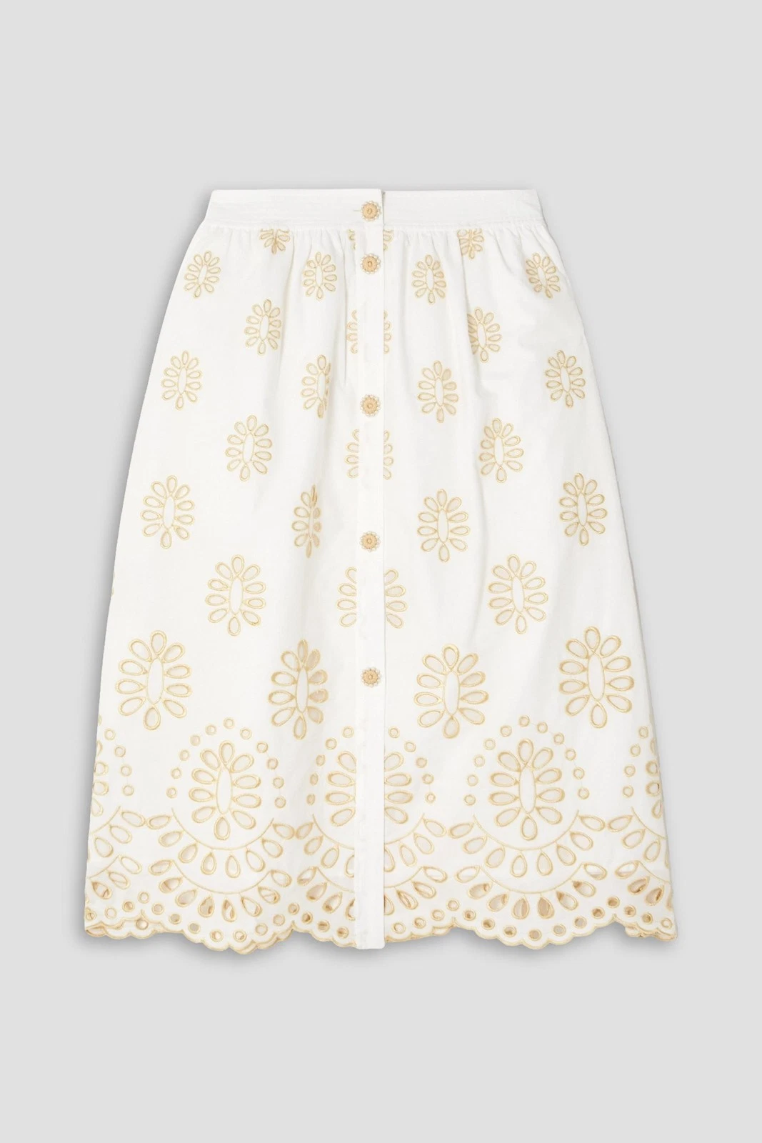 New WAIMARI Bonnie HANDMADE White Skirt Size S